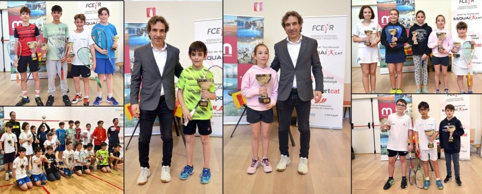 Victòries d’ Oriol i Anna Sàlvia (2), Izan Baños i Oriol Mora al Campionat de Catalunya sots 11 i sots 15