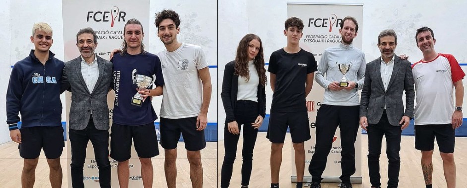 Victòria del Club Natació Sant Andreu al Campionat de Catalunya per equips d’esquaix