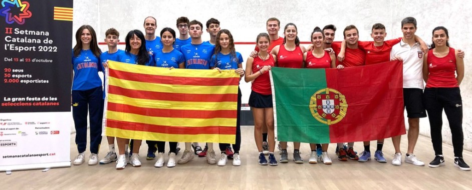 Celebrat l’amistós Catalunya – Portugal de la II Setmana Catalana de l’Esport 2022